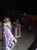 Пребывание Соловецкого поклонного креста у Новоспасского монастыря 