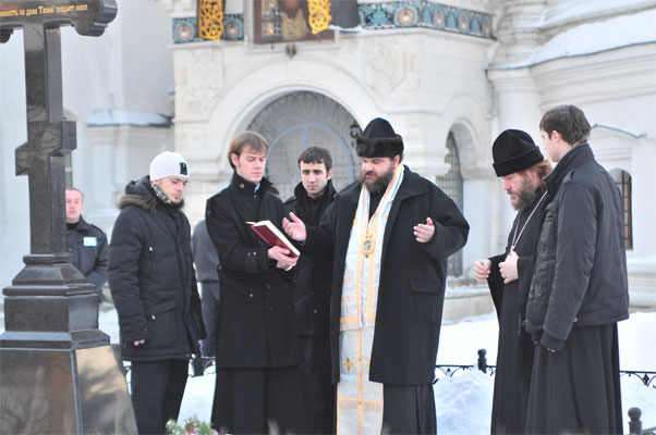 Посещение монастыря архиереями Александрийской Церкви 